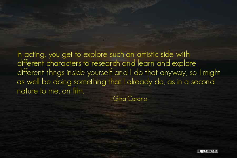 Nedeljkovic Mesna Quotes By Gina Carano