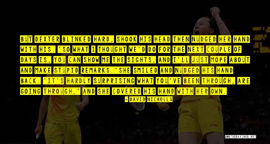 Nedim Lepic Quotes By David Nicholls Nedim Lepic Quotes By David Nicholls