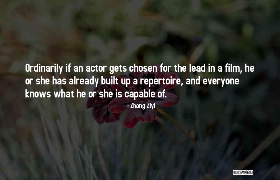 Nedra Kudrow Quotes By Zhang Ziyi Nedra Kudrow Quotes By Zhang Ziyi
