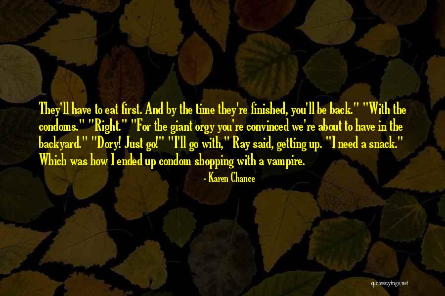 Need A Chance Quotes By Karen Chance