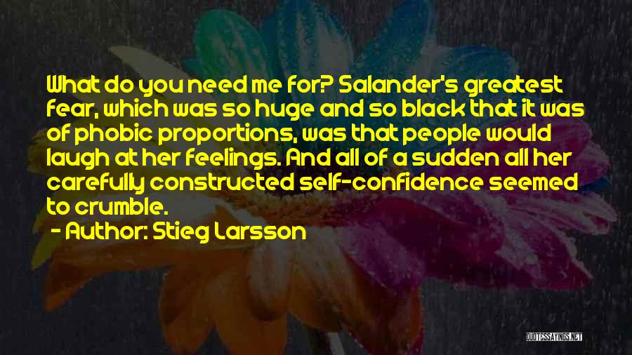 Need A Laugh Quotes By Stieg Larsson