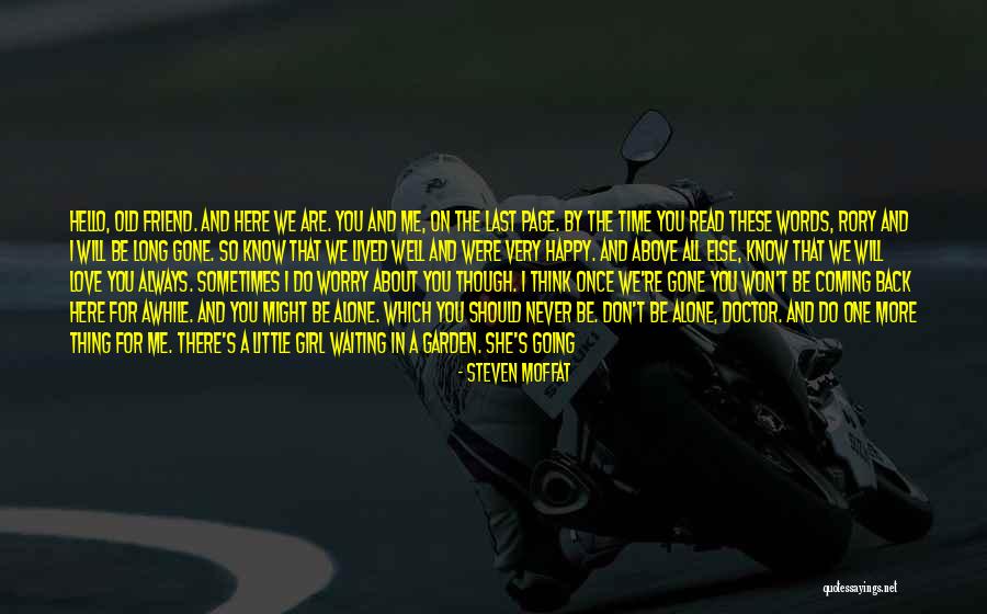 Need Alone Time Quotes By Steven Moffat Need Alone Time Quotes By Steven Moffat