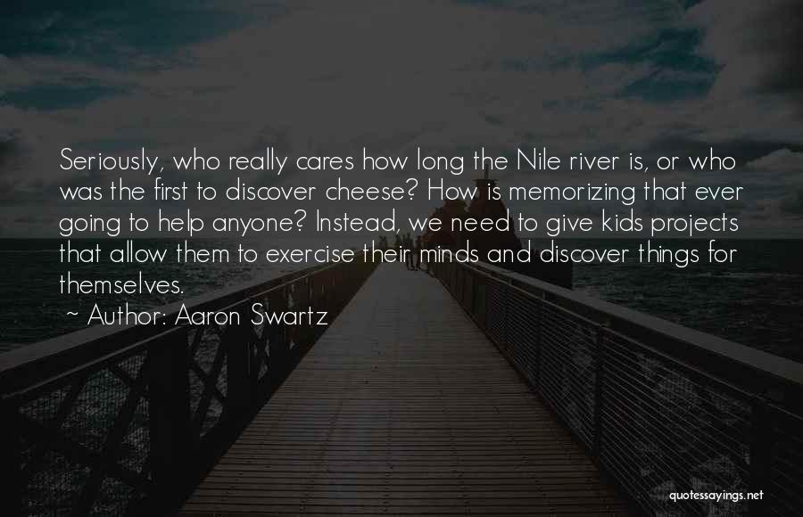 Need For Help Quotes By Aaron Swartz