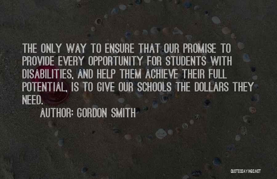 Need For Help Quotes By Gordon Smith