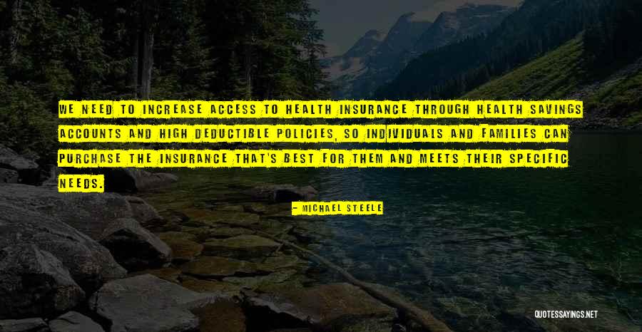 Need For Insurance Quotes By Michael Steele Need For Insurance Quotes By Michael Steele