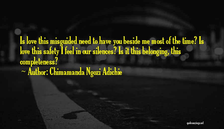 Need For Love And Belonging Quotes By Chimamanda Ngozi Adichie