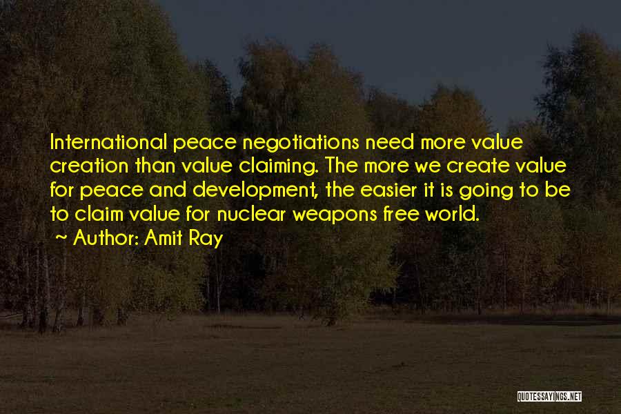 Need For Peace Quotes By Amit Ray