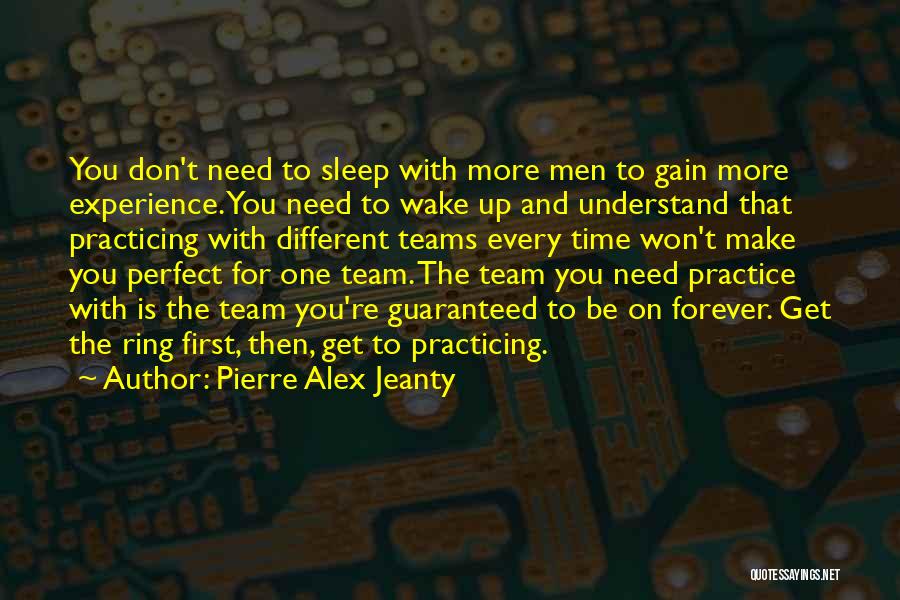 Need For Sleep Quotes By Pierre Alex Jeanty