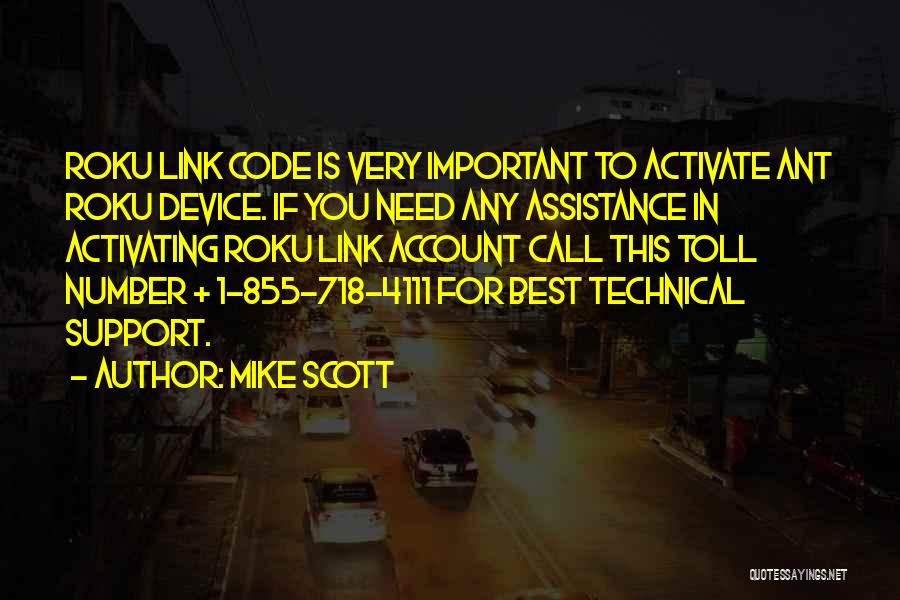 Need For Support Quotes By Mike Scott