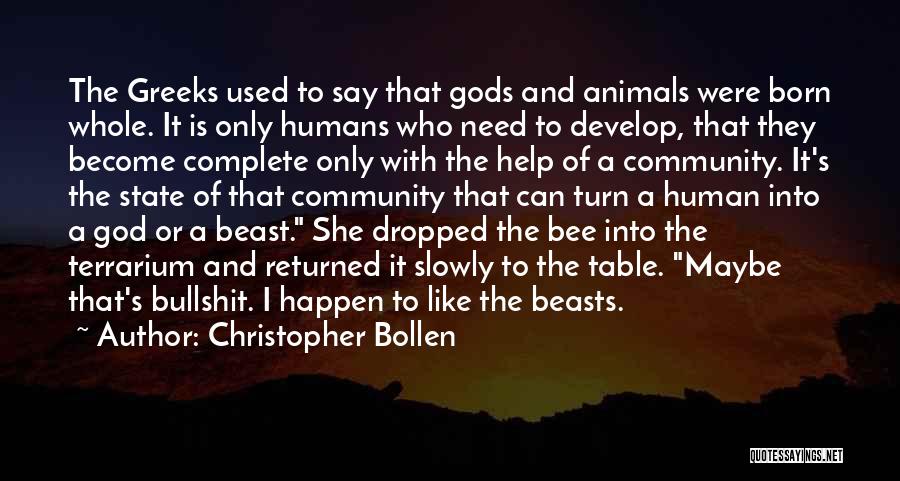 Need God's Help Quotes By Christopher Bollen