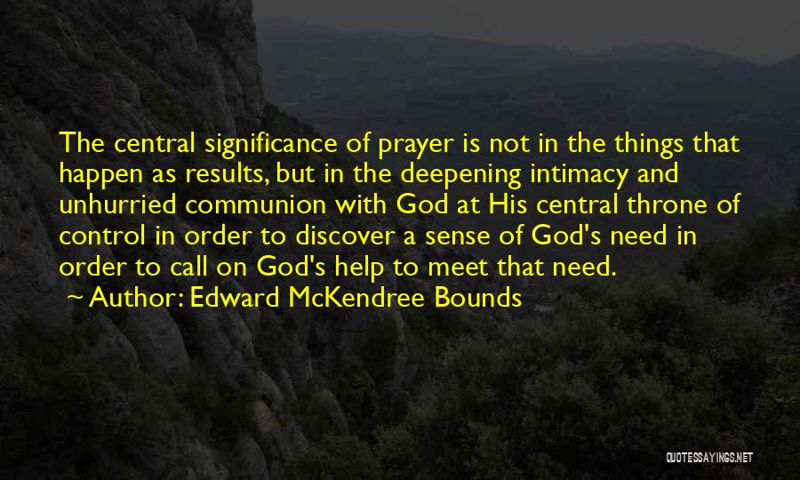 Need God's Help Quotes By Edward McKendree Bounds