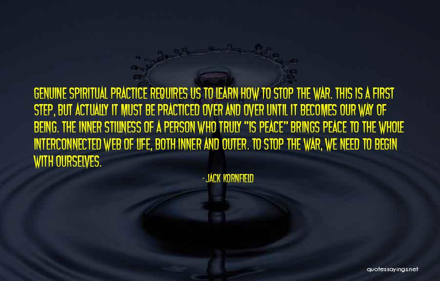 Need Inner Peace Quotes By Jack Kornfield