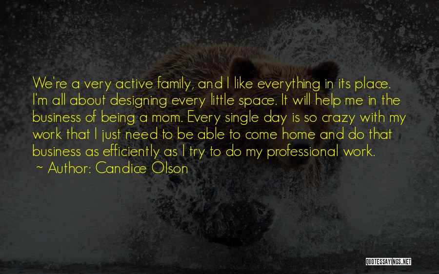 Need My Space Quotes By Candice Olson