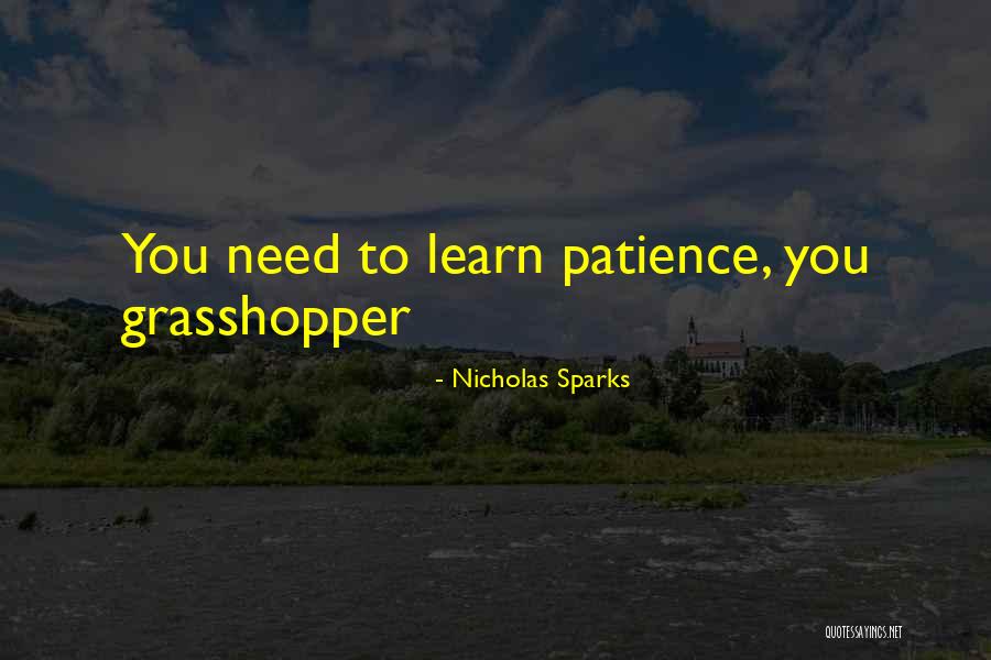 Need Patience Quotes By Nicholas Sparks Need Patience Quotes By Nicholas Sparks