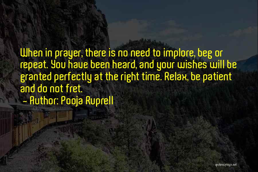 Need Prayer Quotes By Pooja Ruprell