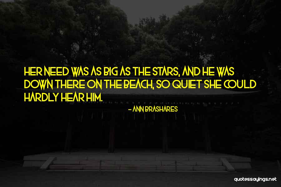 Need The Beach Quotes By Ann Brashares Need The Beach Quotes By Ann Brashares