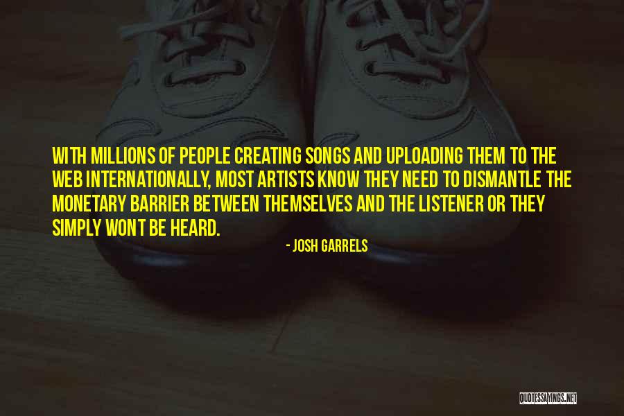 Need To Be Heard Quotes By Josh Garrels Need To Be Heard Quotes By Josh Garrels
