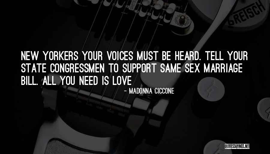 Need To Be Heard Quotes By Madonna Ciccone Need To Be Heard Quotes By Madonna Ciccone