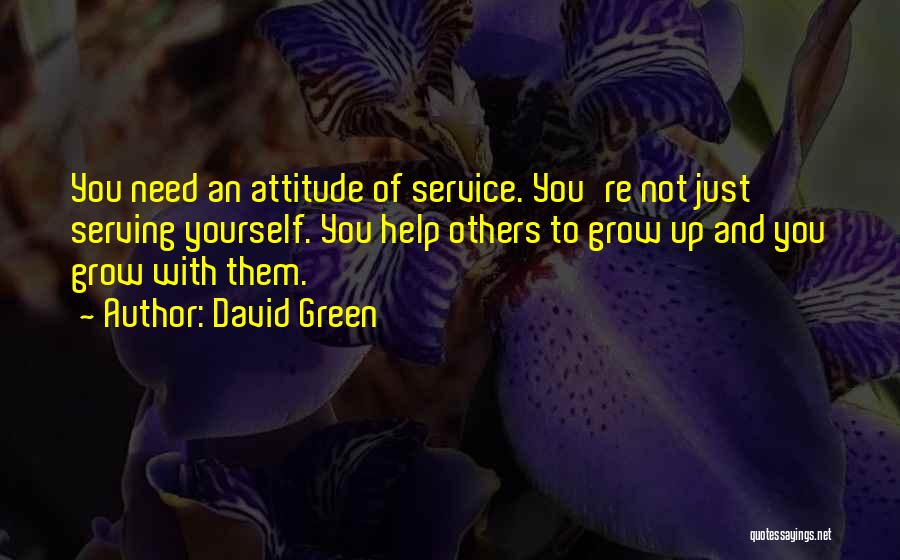 Need To Grow Up Quotes By David Green