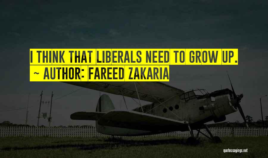 Need To Grow Up Quotes By Fareed Zakaria
