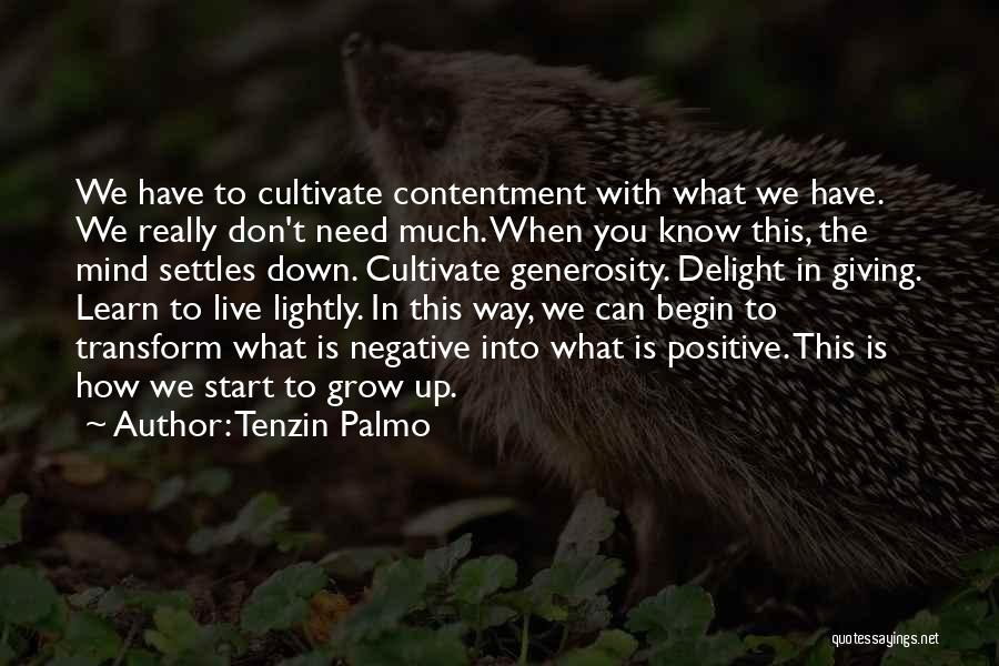 Need To Grow Up Quotes By Tenzin Palmo
