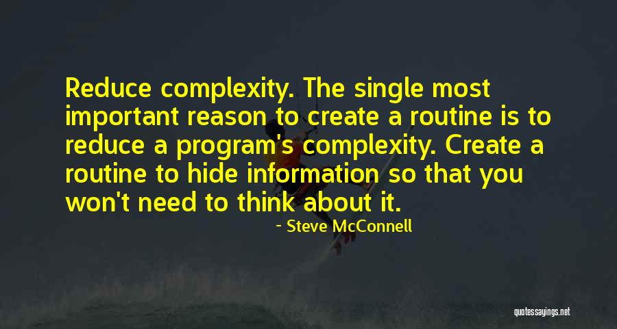 Need To Hide Somewhere Quotes By Steve McConnell Need To Hide Somewhere Quotes By Steve McConnell
