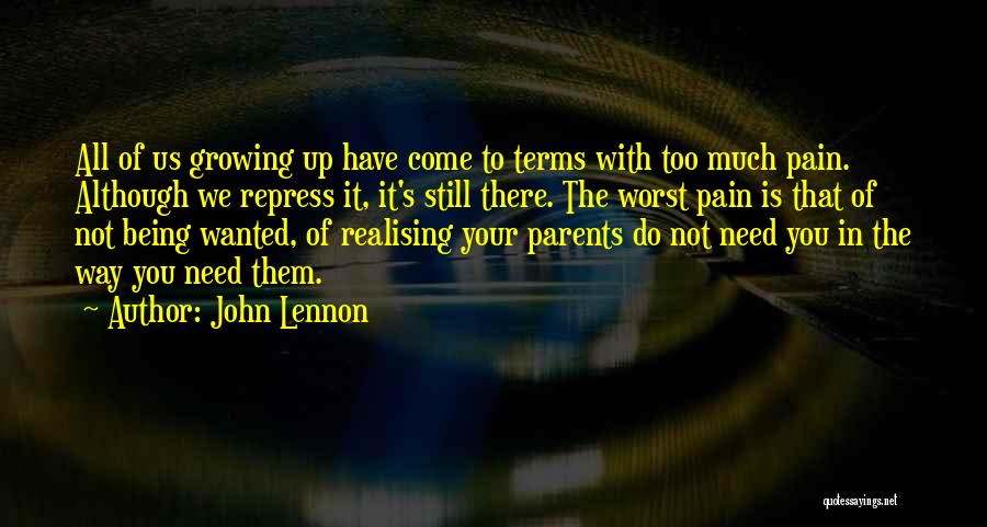 Need To Quotes By John Lennon