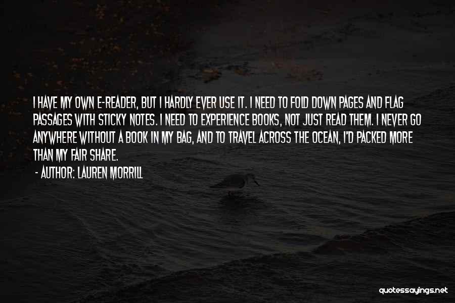 Need To Travel Quotes By Lauren Morrill