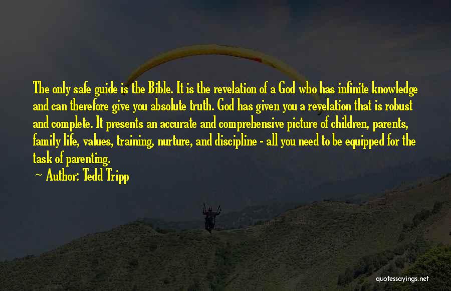 Need You God Quotes By Tedd Tripp