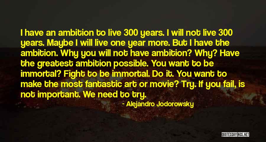 Need You Most Quotes By Alejandro Jodorowsky