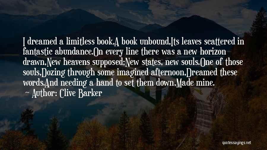 Needing Each Other Quotes By Clive Barker