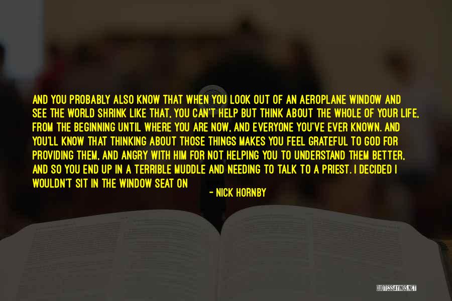 Needing Someone Back Quotes By Nick Hornby