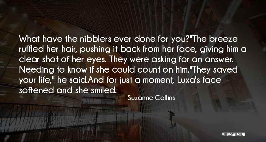 Needing Someone Back Quotes By Suzanne Collins