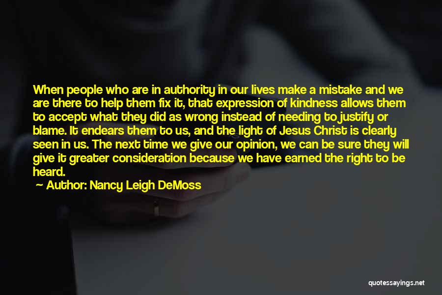 Needing Someone To Help Quotes By Nancy Leigh DeMoss