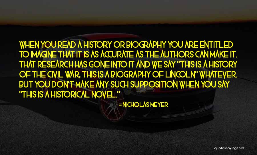 Needing Something New In Life Quotes By Nicholas Meyer Needing Something New In Life Quotes By Nicholas Meyer