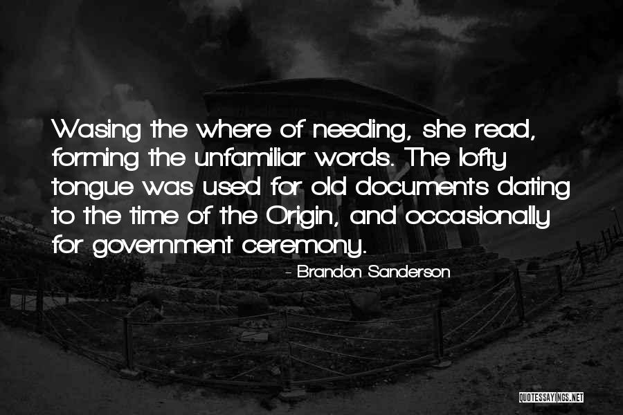 Needing Time To Think Quotes By Brandon Sanderson Needing Time To Think Quotes By Brandon Sanderson