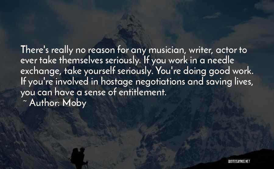 Needle Exchange Quotes By Moby
