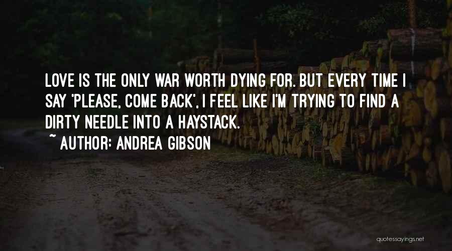 Needle In A Haystack Love Quotes By Andrea Gibson