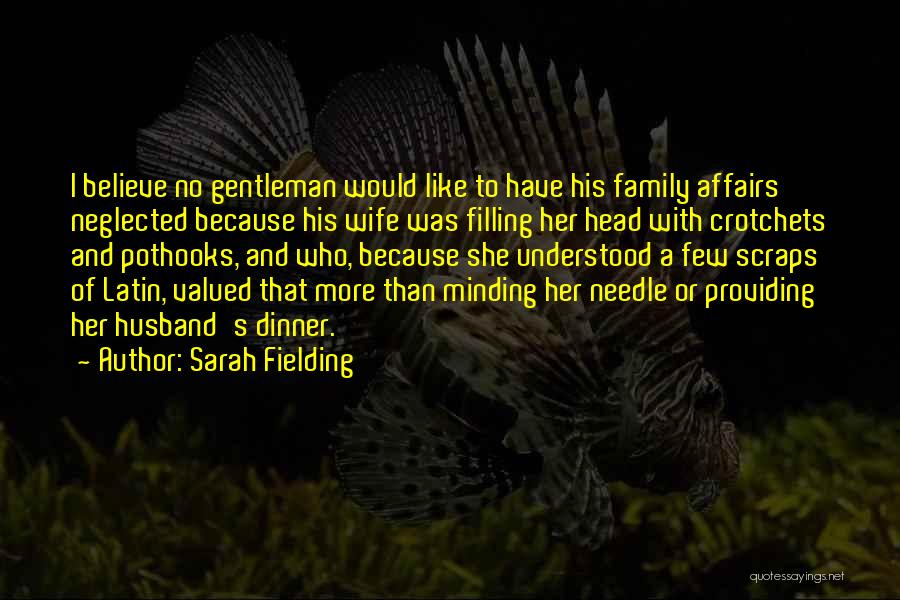 Needle Quotes By Sarah Fielding