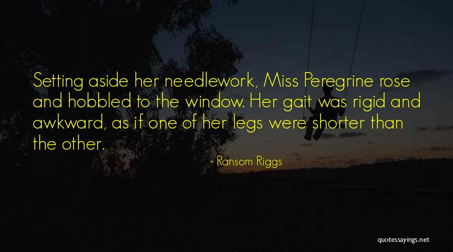 Needlework Quotes By Ransom Riggs Needlework Quotes By Ransom Riggs
