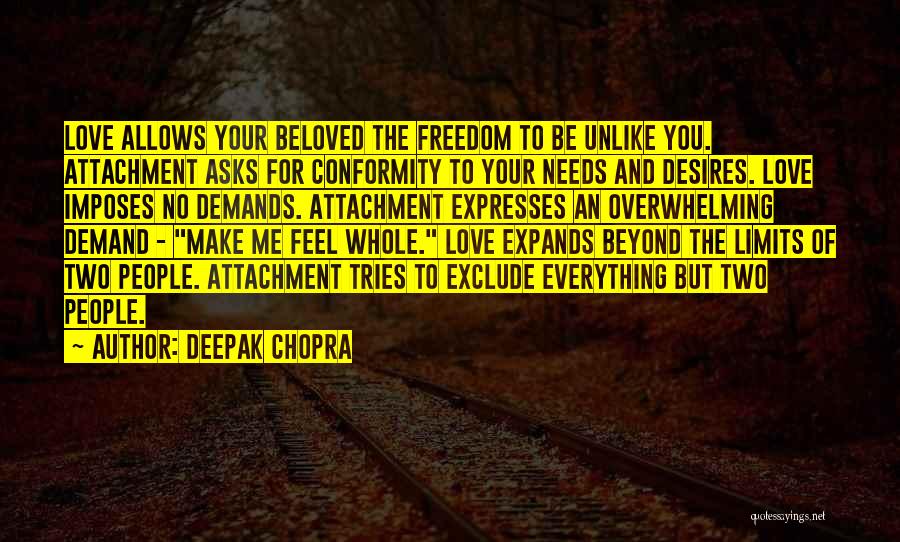 Needs And Desires Quotes By Deepak Chopra