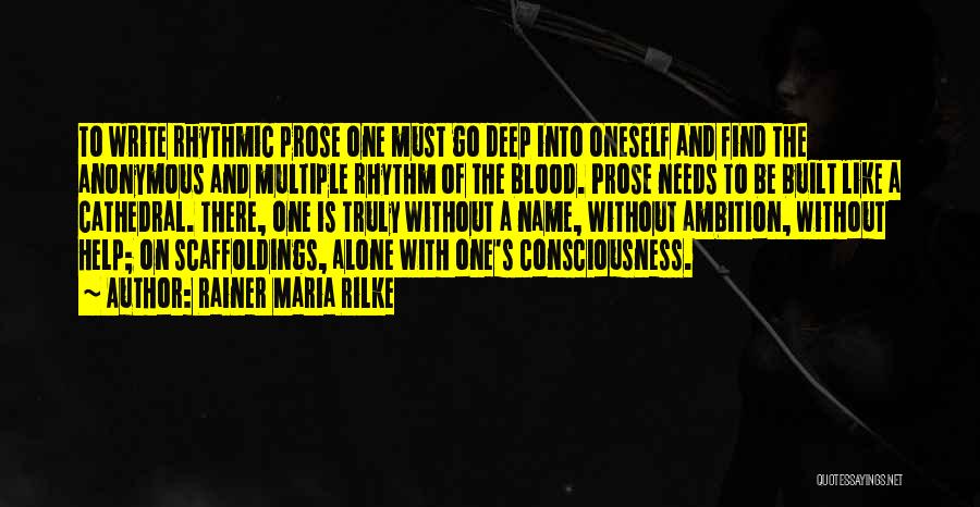 Needs Must Quotes By Rainer Maria Rilke