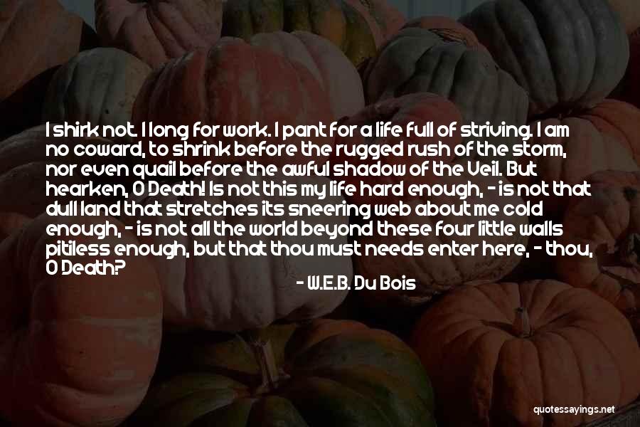 Needs Must Quotes By W.E.B. Du Bois