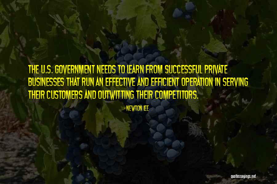 Needs That Customers Quotes By Newton Lee