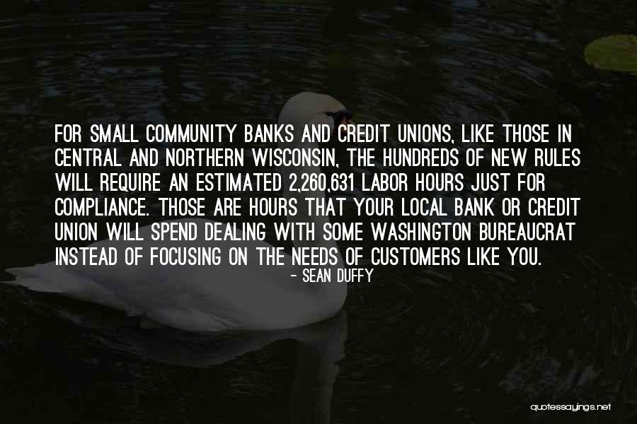 Needs That Customers Quotes By Sean Duffy