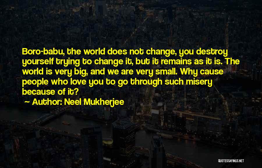 Neel Mukherjee Quotes 811003