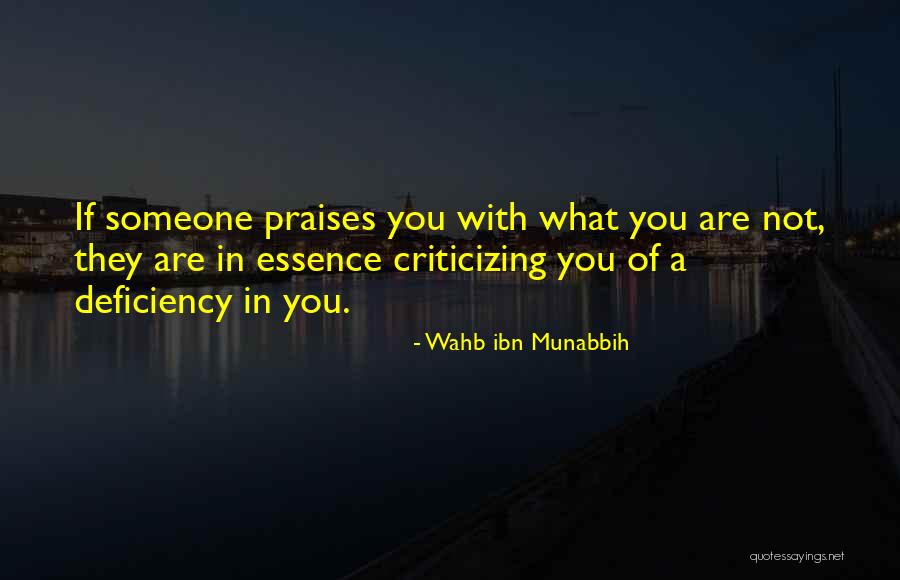 Nefarian Class Quotes By Wahb Ibn Munabbih Nefarian Class Quotes By Wahb Ibn Munabbih