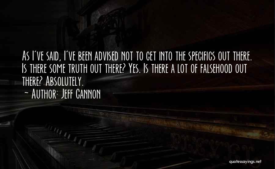 Negated Inequality Quotes By Jeff Gannon