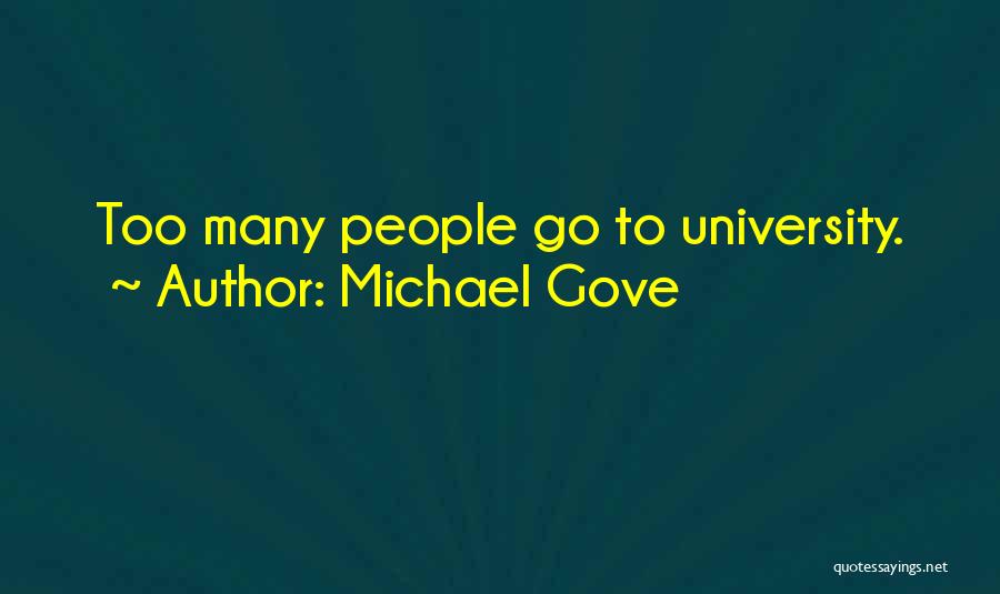 Negated Inequality Quotes By Michael Gove