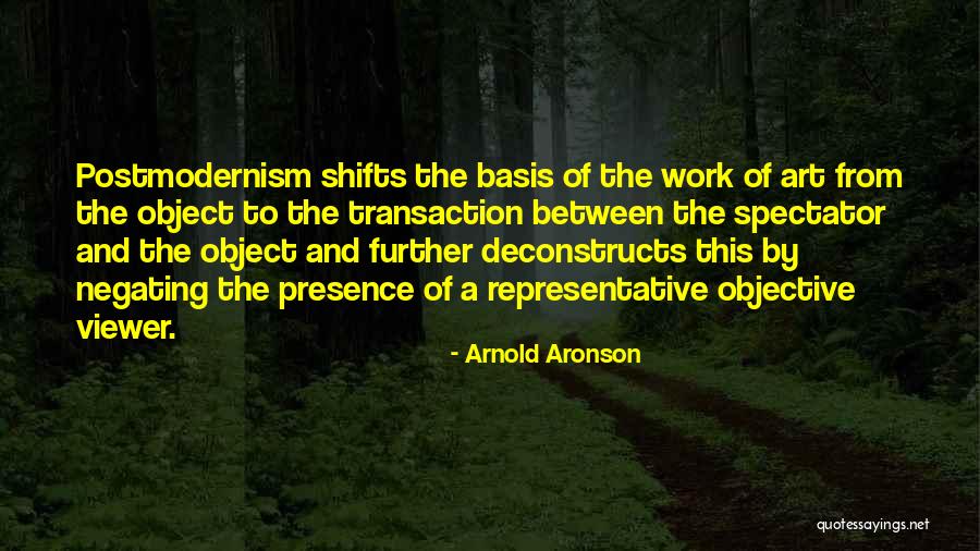 Negating Quotes By Arnold Aronson Negating Quotes By Arnold Aronson